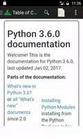 Python Reference screenshot 1
