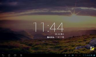 Alarm Clock for Android Pad capture d'écran 1