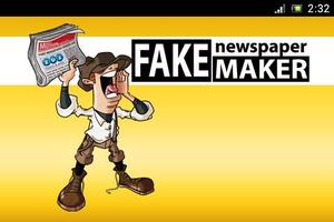Fake Newspaper Maker poster