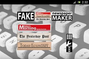 Fake Newspaper Maker ảnh chụp màn hình 1