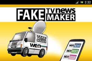 Fake TV News Maker Plakat
