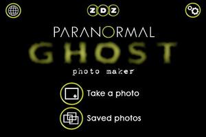 Paranormal Ghost Photo Maker capture d'écran 1