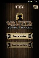 Wanted Poster Maker Affiche
