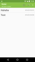 Noter - Simple notepad پوسٹر
