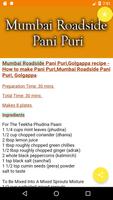 Pani Puri (Golgappe) Recipes capture d'écran 3