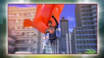 Superhero Fly Simulator Poster