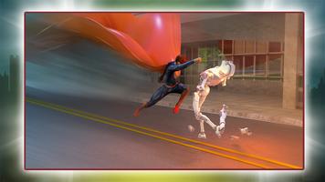 Superhero Fly Simulator captura de pantalla 1