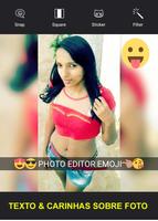 Emoji 😌 Carinhas Efeito Snap❤ স্ক্রিনশট 1