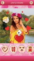 Love Emoji Photo Editor Selfie スクリーンショット 2