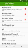 SMS Backup+ syot layar 1