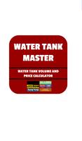 Water Tank Master Cartaz
