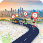 GPS Route Finder - Live Street View , Earth Map ikona