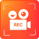 Screen Recorder Audio Video -No RooT & HD Recorder simgesi