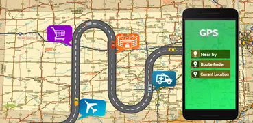 GPS route finder gps navigation map directionsFree