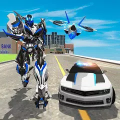 ロシアの飛行機のロボットの車の変換メッチロボットの戦争 アプリダウンロード