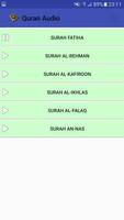 Quran Audio اسکرین شاٹ 1