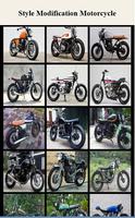 Classic Modification Motorcycle পোস্টার