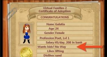 New; Cheat 4 Virtual Families 2 captura de pantalla 2