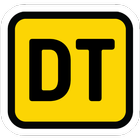 DT Driving Test Theory Zeichen