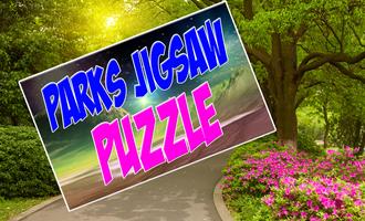 Park Jigsaw Puzzle الملصق