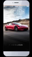 Tesla Roadster Wallpapers poster