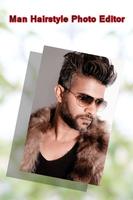 برنامه‌نما Man Hairstyle Photo Editor عکس از صفحه