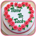 Icona Name On Birthday Cake