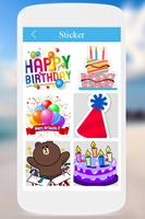 Birthday Invitation Card Maker imagem de tela 1