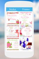 Birthday Invitation Card Maker imagem de tela 2