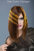 Hair Color Changer الملصق