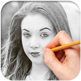 Pencil Sketch Photo icon