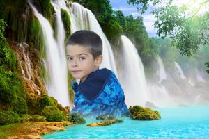 Waterfall Photo frame captura de pantalla 1