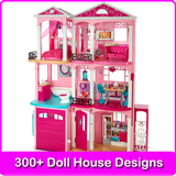 Puppenhaus Barbie Design Zeichen