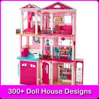 Puppenhaus Barbie Design Plakat