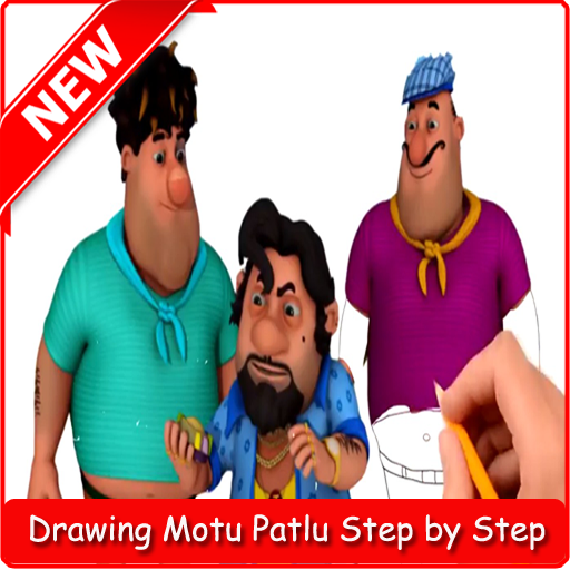 Lernen Sie, Motu Patlu zu zeichnen