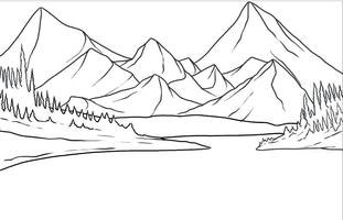 drawing scenery step by step screenshot 1