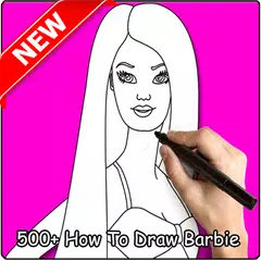 learn to draw barbie