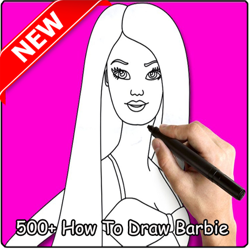 Lerne barbie zu zeichnen