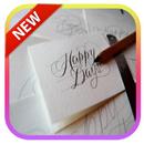 Learn to Draw Hand Lettering-APK