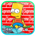 Supreme Bart Wallpaper HD