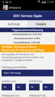 ZeitApp.eu Außendienst Manager स्क्रीनशॉट 2