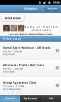 Body in Motion Pilates Studio Affiche