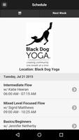 Black Dog Yoga poster