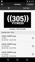 305 Fitness Schedule постер