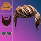 Man HairStyle and Photo Editor 2018 icône