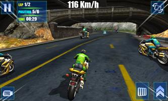 Speed Moto GP Bike Racer الملصق