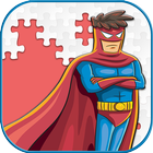 Super Hero Jigsaw Puzzle Game For kids icône