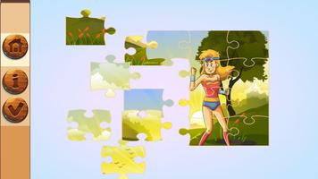 Super Hero Jigsaw Puzzle Game For kids اسکرین شاٹ 3