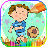 Kids Sport Coloring book