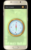 Qibla compass poster